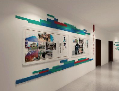 平果企业文化墙用什么材料好？