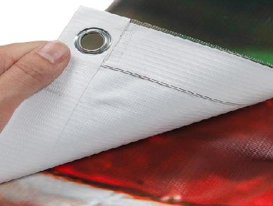 平果喷绘和刀刮布的工艺区别。