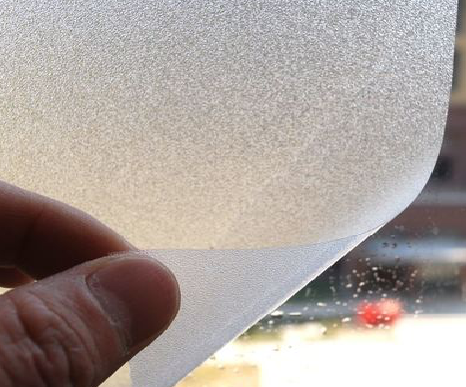 平果玻璃门外面粘广告用什么材料好？