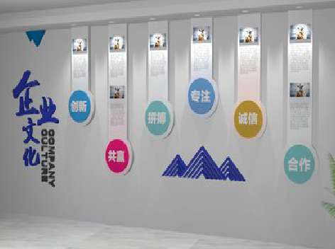 平果企业文化墙需要传递什么办公文化？